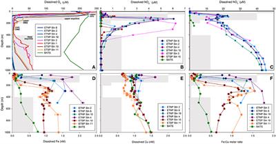 Meta-omic signatures of microbial metal and nitrogen cycling in marine oxygen minimum zones